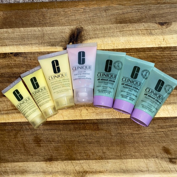 Clinique Other - Clinique Travel Size Cleanser and moisturizer + sample lotion!!